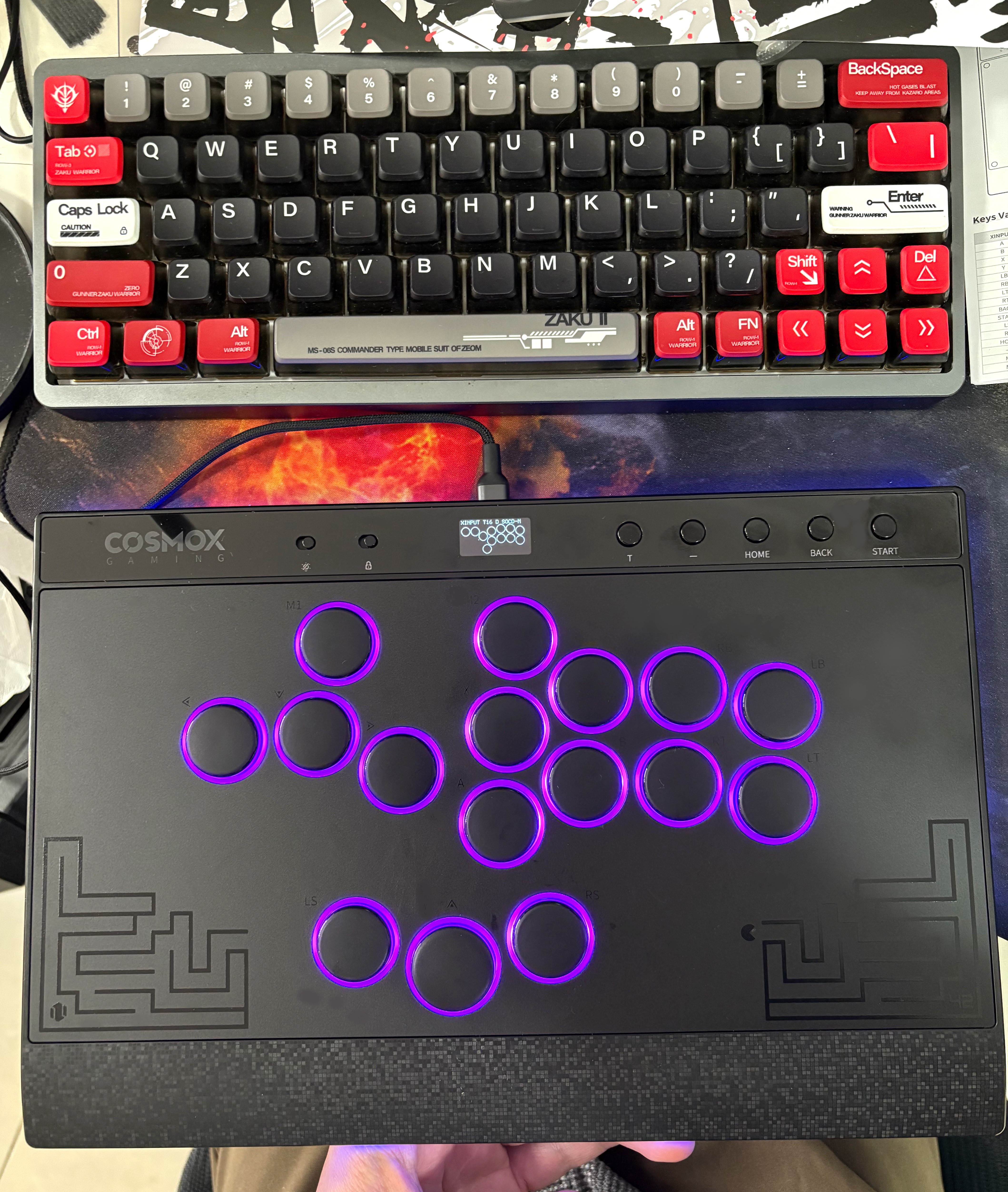 黑爵AC064&Hitbox HAUTEPAD C16